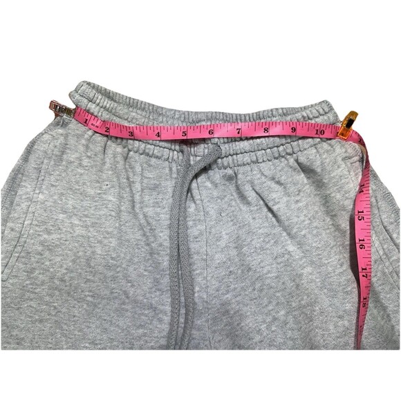 aerie ANYTIME the sweat high waisted grey cotton fleece lined jogger pants Sz XS - Picture 6 of 10
